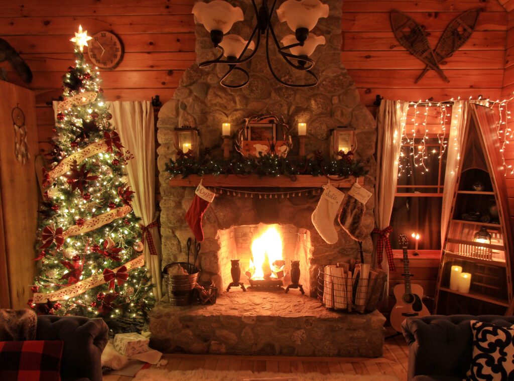 cozy christmas cabin - Big Bear Vacations Family Friendly