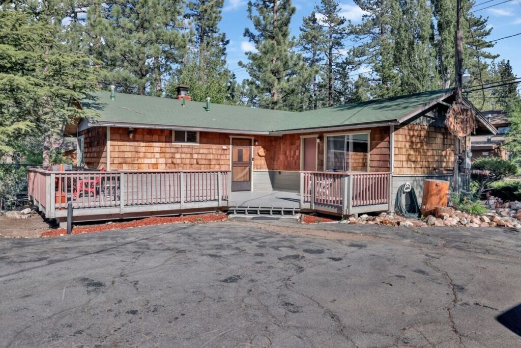 Experience forest views from your Big Bear rental