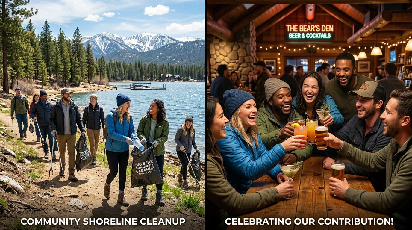 Climate & Cocktails Big Bear 2026 — Clean Up & Enjoy a Free Drink!