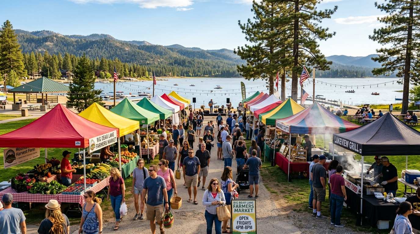 Big Bear Lake Farmers Market at Ski Beach Park 2026